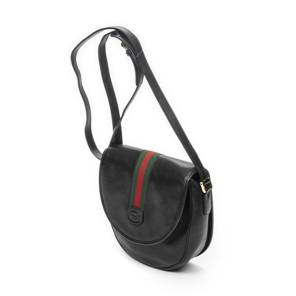 Gucci Vintage Web Flap Crossbody - Picture 2 of 10